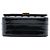 Borsa a catena Vicky Monogram piccola in vernice nera di Saint Laurent Nero - vista 3