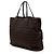 Fendi Braune Zucchino Canvas Tote Dunkelbraun - Ansicht 2