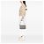 Burberry Gray Tonal Check Canvas Shoulder Bag Brown - view 7