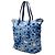 Borsa Prada in tessuto stampato blu - vista 2