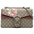 Borsa a Spalla Gucci Beige Medium GG Supreme Blooms Dionysus
