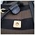 Fendi Pequin Rucksack aus braunem Leder und Canvas - Ansicht 8