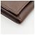 Bulgari Cartera larga de piel marrón Bvlgari Bvlgari Castaño - vista 4