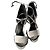 Sandali con zeppa metallici argento Roberto Cavalli