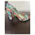 Escada Slingback-Absätze mit Python-Print Mehrfarben  - Ansicht 4