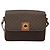 Céline Celine Vintage Macadam Canvas and Leather Marrone