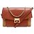 BORSA A MANO GIVENCHY GV3 MEDIA IN PELLE E CAMOSCIO MARRONE