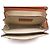 BORSA A MANO GIVENCHY GV3 MEDIA IN PELLE E CAMOSCIO MARRONE - vista 12