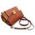 BORSA A MANO GIVENCHY GV3 MEDIA IN PELLE E CAMOSCIO MARRONE - vista 6