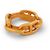 Ring Hermès NUOVO ANELLO PER SCIARPA HERMES REGATE CATENA ANCORAGGIO METALLO ORO D'oro - vista 3