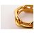Ring Hermès NUOVO ANELLO PER SCIARPA HERMES REGATE CATENA ANCORAGGIO METALLO ORO D'oro - vista 7