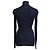 Rippstrick-Turtleneck-Pullover aus marineblauer Wolle von Jil Sander - Ansicht 3