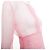 Vestido de chiffon de seda transparente Prada com chamas até o joelho Rosa - vista 5