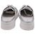 Sneakers Mule Skater Stuart Weitzman in Pelle Argento - vista 5