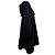 Cappotto con cappuccio e zip Sandro in lana nera Nero - vista 2