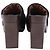Mules plataforma Clog See by Chloé em camurça preta - vista 5