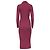 Staud Celina Rippstrick-Midikleid aus Viskose in Pink - Ansicht 4