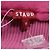 Staud Celina Rippstrick-Midikleid aus Viskose in Pink - Ansicht 5