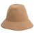 Loro Piana Bucket Hat aus brauner Wolle Rot - Ansicht 2