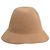 Loro Piana Bucket Hat aus brauner Wolle Rot - Ansicht 3