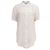 Camicia a maniche corte Theory in lino bianco Crudo