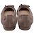 Ballerine Bria in velluto a coste marrone di Stuart Weitzman Rosso - vista 5