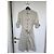 Vestido camisa Burberry beige de algodón
