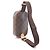 Borsa a tracolla Pochette Gange Monogram Louis Vuitton Marrone - vista 2