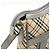 Burberry Schultertasche aus Nova Check Canvas mit metallischem Leder Schwarz Silber Beige Bordeaux - Ansicht 4