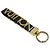 Chaveiro de couro com alça e lettering Louis Vuitton Preto - vista 2