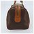 Céline Celine Vintage Duffle Canvas and Leather Marrone - vista 4