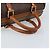Céline Celine Vintage Duffle Canvas and Leather Marrone - vista 7