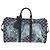 Louis Vuitton Keepall Bandouliere Limited Edition Chapman Savane Monogram Canvas 45 Blu navy