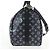Louis Vuitton Keepall Bandouliere Limited Edition Chapman Savane Monogram Canvas 45 Blu navy - vista 4