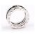 Bulgari Anello Bvlgari B-zero1 3 bande in oro bianco Argento - vista 4