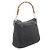 Bolso de Hombro Gucci Bamboo Negro - vista 2