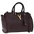SAINT LAURENT petit cabas Borsa a mano in pelle 2 in 1 Viola Oro Auth BA11112 D'oro Porpora