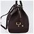 SAINT LAURENT petit cabas Borsa a mano in pelle 2 in 1 Viola Oro Auth BA11112 D'oro Porpora - vista 3