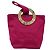 Pochette Circolare CÉLINE in Tela Rosa Oro Auth LNZ130 D'oro - vista 13