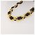 Zaino in pelle nero e oro Gianni Versace Auth BA10433 D'oro - vista 7