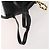 Zaino in pelle nero e oro Gianni Versace Auth BA10433 D'oro - vista 8