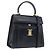 Borsa a mano Salvatore Ferragamo in pelle 2 in 1 blu navy oro Auth ki6504 D'oro