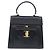 Borsa a mano Salvatore Ferragamo in pelle 2 in 1 blu navy oro Auth ki6504 D'oro - vista 13