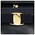 Borsa a mano Salvatore Ferragamo in pelle 2 in 1 blu navy oro Auth ki6504 D'oro - vista 21