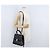 Borsa a mano Salvatore Ferragamo in pelle 2 in 1 blu navy oro Auth ki6504 D'oro - vista 29
