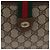 Borsa a Spalla Gucci GG Supreme Web Sherry Line PVC Beige 904 02 026 Auth 172873 - vista 14