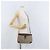 Borsa a Spalla Gucci GG Supreme Web Sherry Line PVC Beige 904 02 026 Auth 172873 - vista 22