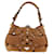 PRADA Borsa a Spalla con Borchie in Pelle Plastica Marrone Argento Auth 172906SAV - vista 13