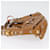 PRADA Borsa a Spalla con Borchie in Pelle Plastica Marrone Argento Auth 172906SAV - vista 4