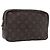 LOUIS VUITTON Trousse Toilette Monogram 23 Borsa Clutch M47524 LV Auth 172473 Monogramma